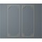 Ekena Millwork 28-in. W x 72-in. H Kepler Panel Moulding Kit Double Panel PMLKKP28X72B - alternate 2